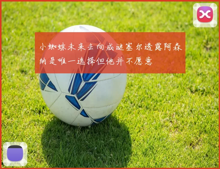 小蜘蛛未来去向成谜塞尔透露阿森纳是唯一选择但他并不愿意